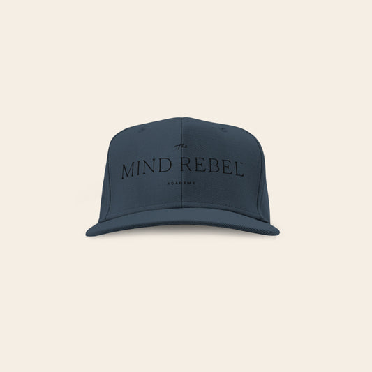 The Mind Rebel™ Academy Closed-back Trucker Cap - Blue