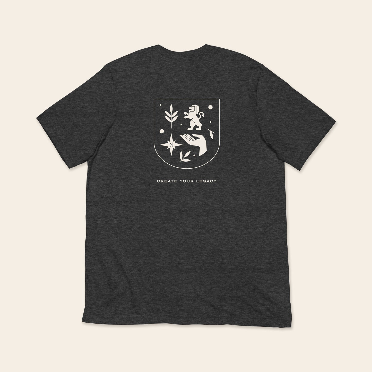 The Mind Rebel™ Academy Unisex T-shirt - Dark Grey Heather